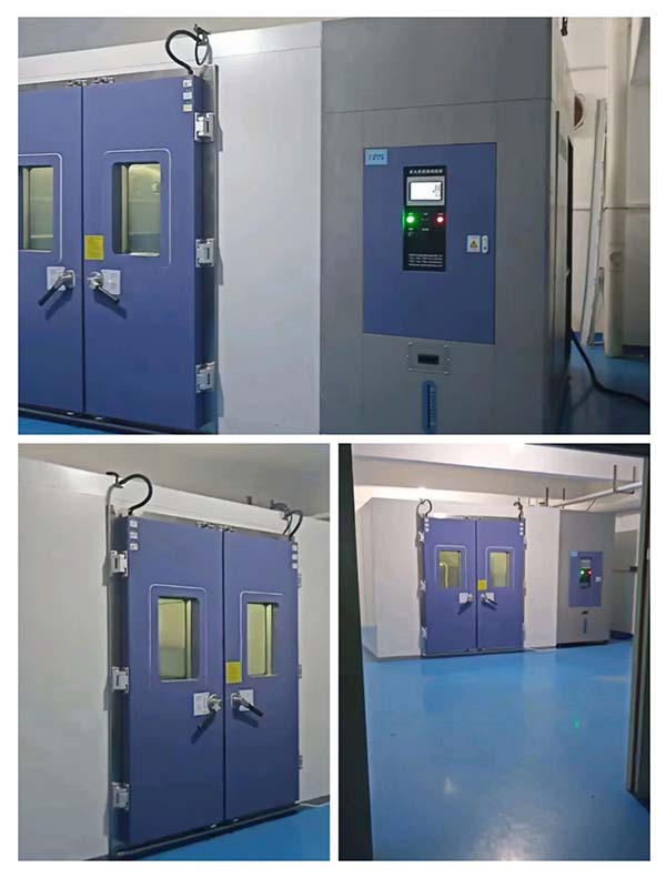 20立方步入式恒溫恒濕試驗(yàn)箱 客戶現(xiàn)場(chǎng)安裝調(diào)試交付完工，完成